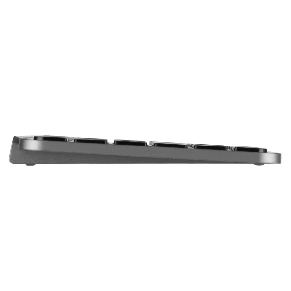Клавиатура USB/WL/BT мембранная B1 Pro, space gray Keychron (B1P-K1-UA) - Фото 3
