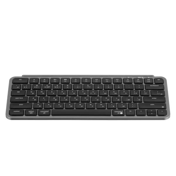Клавиатура USB/WL/BT мембранная B1 Pro, space gray Keychron (B1P-K1-UA) - Фото 4