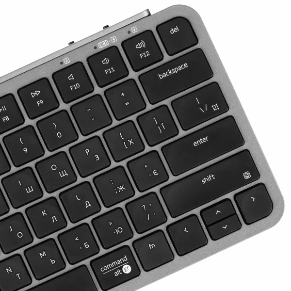 Клавиатура USB/WL/BT мембранная B1 Pro, space gray Keychron (B1P-K1-UA) - Фото 5