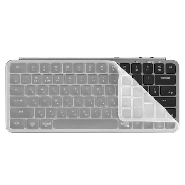 Клавиатура USB/WL/BT мембранная B1 Pro, space gray Keychron (B1P-K1-UA) - Фото 6