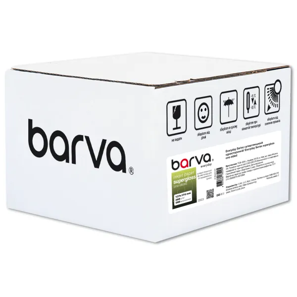 Фотобумага суперглянец 260 г/м2, 13x18 см, 500 л Everyday Barva (IP-RE260-440) - Фото 10