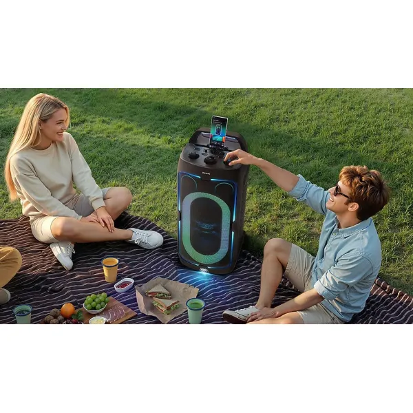 Система акустическая MX-ST50F, 2.0, BT, USB, 3.5 Mini Jack, чёрная Samsung (MX-ST50F/UA) - Фото 2