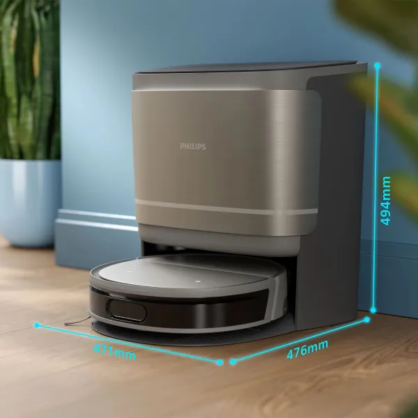 Робот-пылесос Series 9000, 0.21/0.22л, EPA 11, черный металик Philips (XU9100/10) - Фото 15