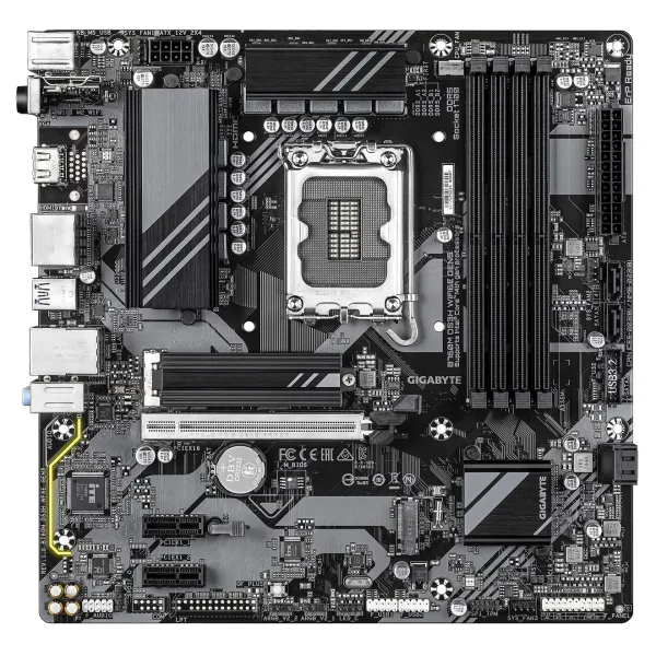 Материнська плата B760M s1700 4xDDR5 M.2 HDMI GIGABYTE (B760M_DS3H_WF6E_GEN5)