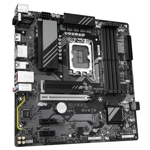 Материнська плата B760M s1700 4xDDR5 M.2 HDMI GIGABYTE (B760M_DS3H_WF6E_GEN5) - Фото 1