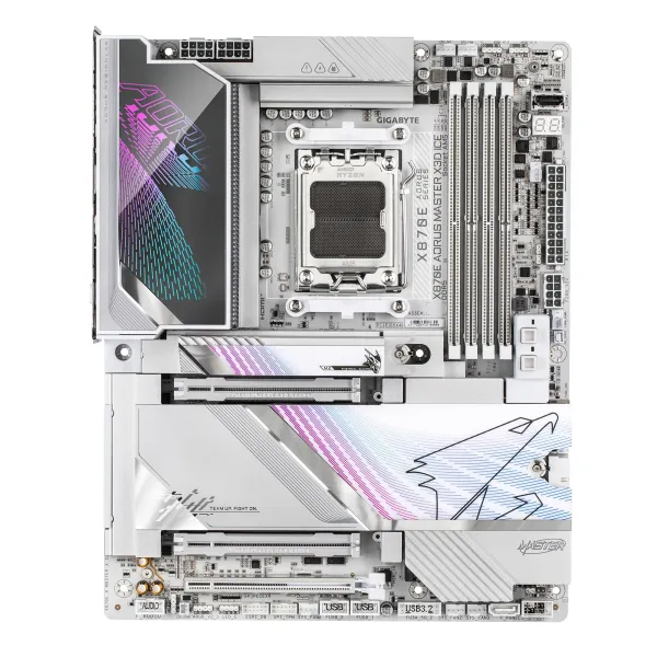 Материнська плата sAM5 4xDDR5 M.2 ATX  GIGABYTE (X870E_A_MASTER_X_ICE)