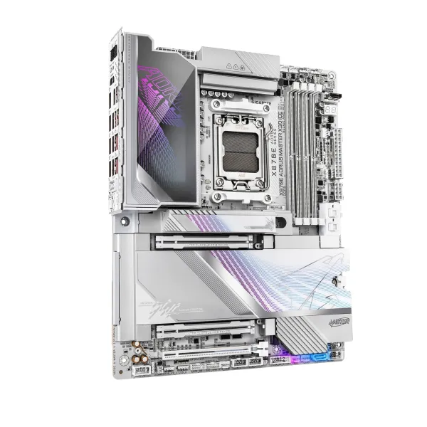 Материнська плата sAM5 4xDDR5 M.2 ATX  GIGABYTE (X870E_A_MASTER_X_ICE) - Фото 1