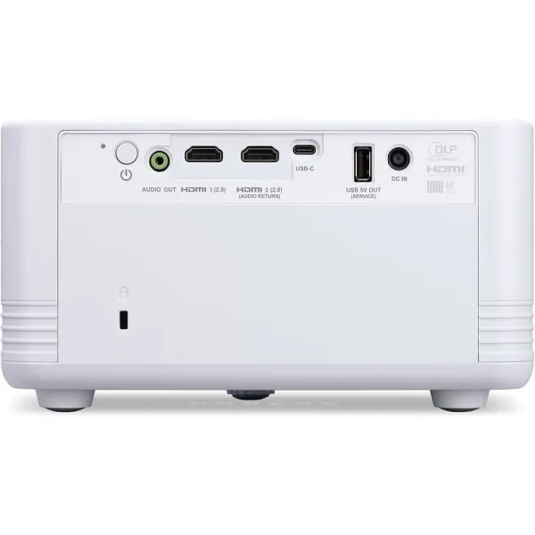 Проектор PD1810ic UHD, 1000 lm, LED, 1.5-1.65, WiFi, Acer (MR.JY211.001) - Фото 2