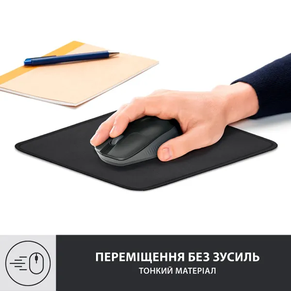 Коврик для мыши Studio Series, графитовый Logitech (956-000049) - Фото 4