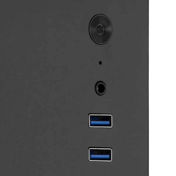 Корпус Credo без БП, VGA 250мм, mATX, чёрный 2E (2E-V200B) - Фото 5