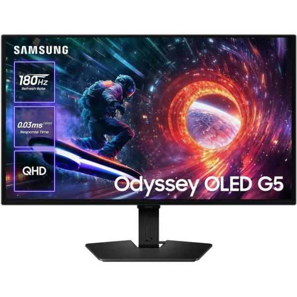 Монитор 27" Odyssey G50D, IPS, 2560x1440, 180Hz Samsung (LS27FG502SIXUA) - Фото 8