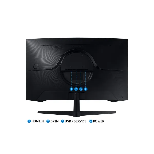 Монитор 31.5" Odyssey G55C, VA, 2560x1440, 165Hz Samsung (LS32CG550EIXUA) - Фото 2