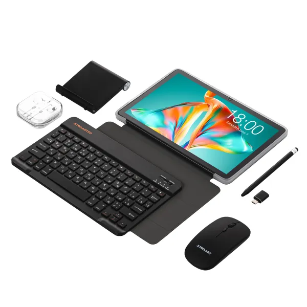 Планшет P30T KIT 10,1" 4ГБ, 128ГБ, 6000мА•ч, Android, серый Teclast (6940709688212) - Фото 2