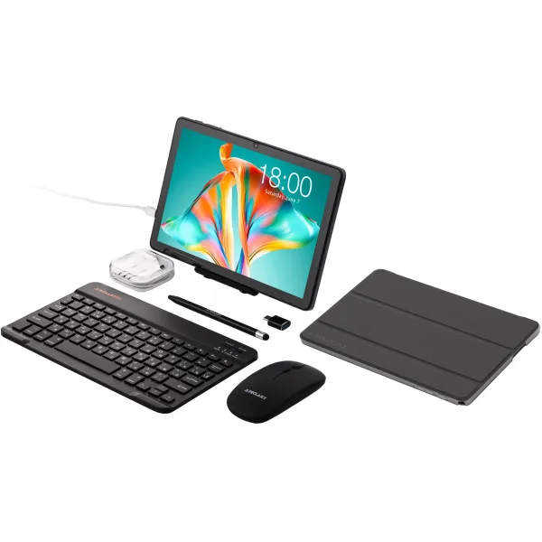 Планшет P30T KIT 10,1" 4ГБ, 128ГБ, 6000мА•ч, Android, серый Teclast (6940709688212) - Фото 4