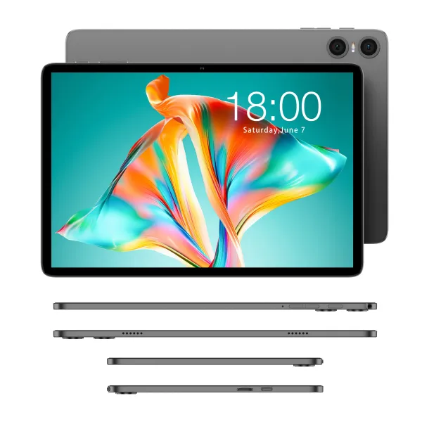 Планшет P30T KIT 10,1" 4ГБ, 128ГБ, 6000мА•ч, Android, серый Teclast (6940709688212) - Фото 13