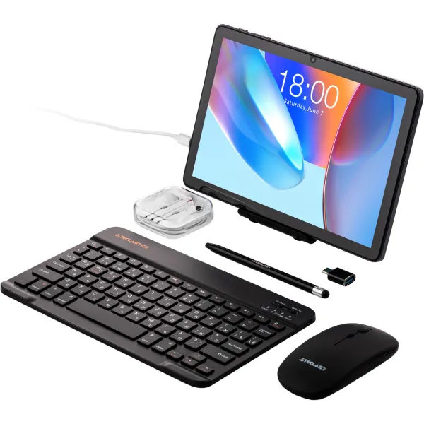 Планшет P33 KIT 10,1" 3ГБ, 64ГБ, 6000мА•ч, Android, голубой Teclast (6940709688045) - Фото 4