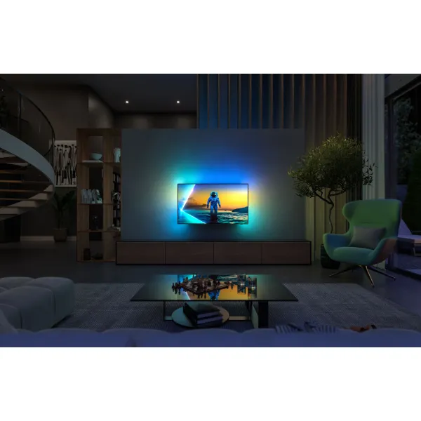 Телевізор 55" OLED 144Hz Google TV Philips (55OLED820/12) - Фото 4