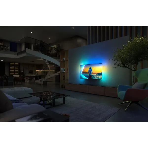 Телевізор 55" OLED 144Hz Google TV Philips (55OLED820/12) - Фото 5