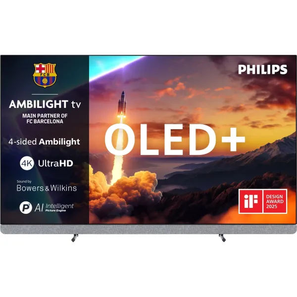 Телевізор 55" OLED+ 144Hz Google TV Philips (55OLED910/12)