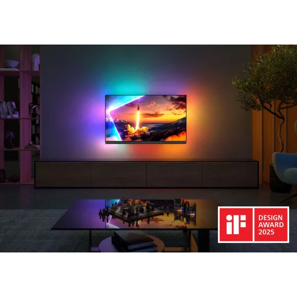 Телевізор 55" OLED+ 144Hz Google TV Philips (55OLED910/12) - Фото 5