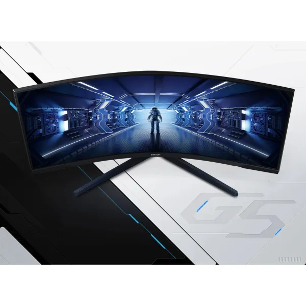 Монітор 34" Odyssey G5 C34G55TWW, VA, 3440x1440, 165Hz Samsung (LC34G55TWWIXUA) - Фото 1