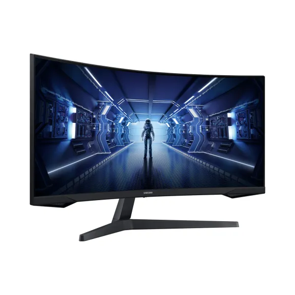 Монітор 34" Odyssey G5 C34G55TWW, VA, 3440x1440, 165Hz Samsung (LC34G55TWWIXUA) - Фото 4