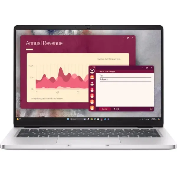 Ноутбук Pro 14", Intel U7-255U, 32GB, F512GB, Win11P, серебристый Dell (BTO108PC14250UA_W11P)