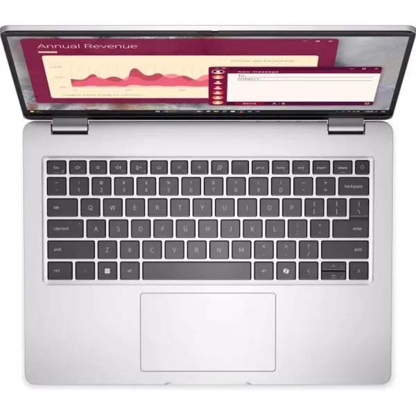 Ноутбук Pro 14", Intel U7-255U, 32GB, F512GB, Win11P, серебристый Dell (BTO108PC14250UA_W11P) - Фото 3