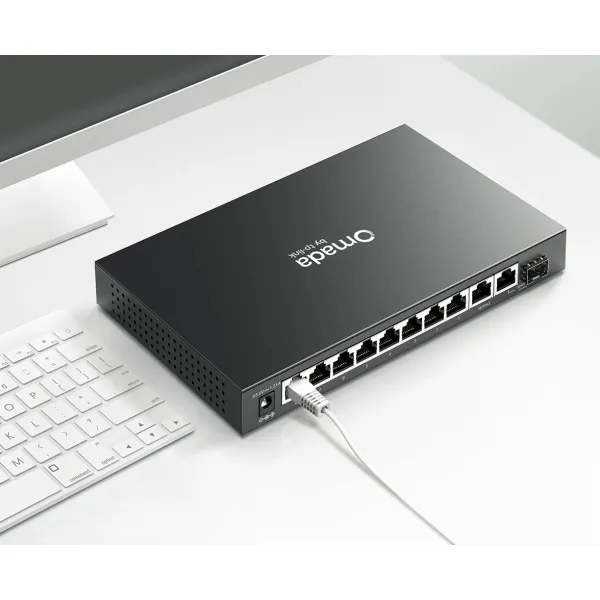 Комутатор WebSmart TP-LINK (ES210GP) - Фото 2