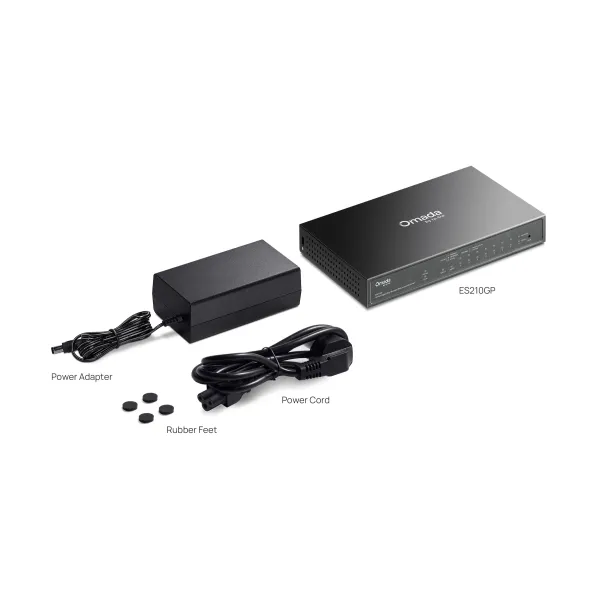 Комутатор WebSmart TP-LINK (ES210GP) - Фото 3