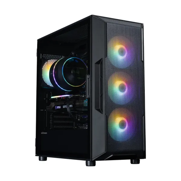 Корпус без БП, ATX, чёрный Zalman (I3NEOV2BLACK)