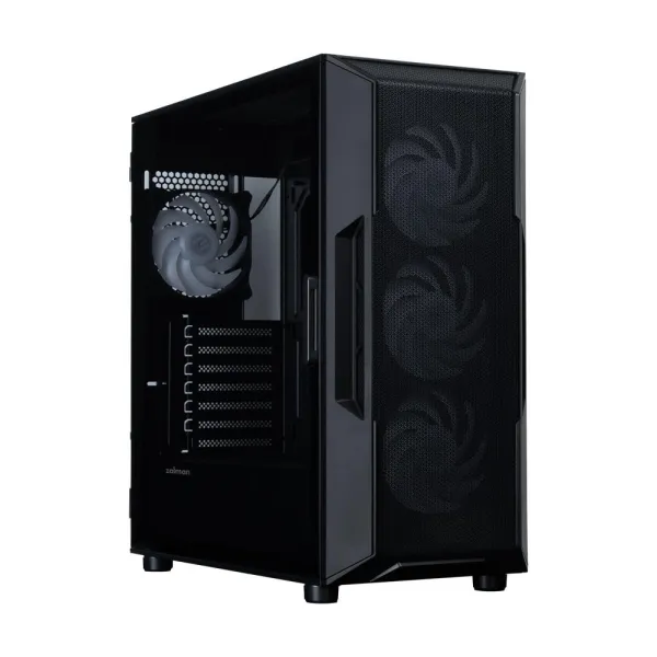 Корпус без БП, ATX, чёрный Zalman (I3NEOV2BLACK) - Фото 7
