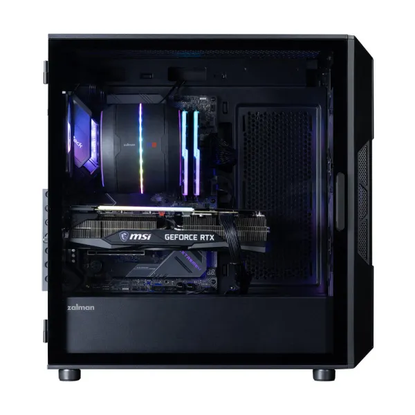 Корпус без БП, ATX, чёрный Zalman (I3NEOV2BLACK) - Фото 10