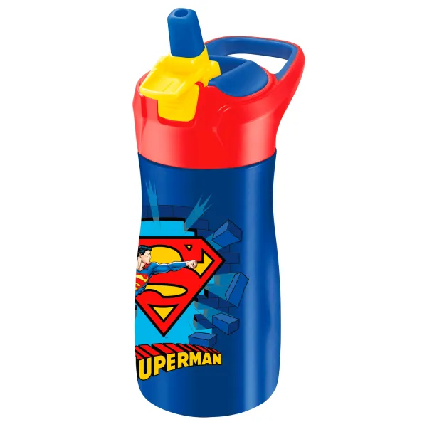 Пляшечка для пиття дитяча Maped з нержавіючої сталі 430 мл SUPERMAN (MP.871233) - Фото 1