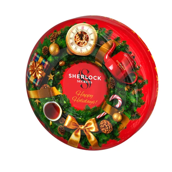 Чай черный листовой 80 г Happy Holidays Sherlock (shs.07147)