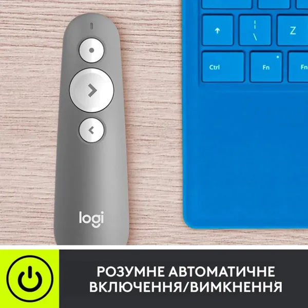 Презентер R500S, серый Logitech (910-006520) - Фото 2