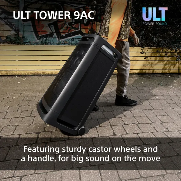 Система акустическая ULT Tower 9AC 2.0, BT 5.3, чёрная Sony (SRSULT900AC.AF1) - Фото 12