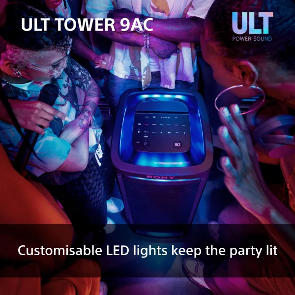 Система акустическая ULT Tower 9AC 2.0, BT 5.3, чёрная Sony (SRSULT900AC.AF1) - Фото 17
