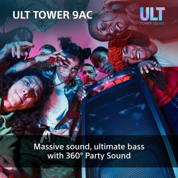 Система акустическая ULT Tower 9AC 2.0, BT 5.3, чёрная Sony (SRSULT900AC.AF1) - Фото 19