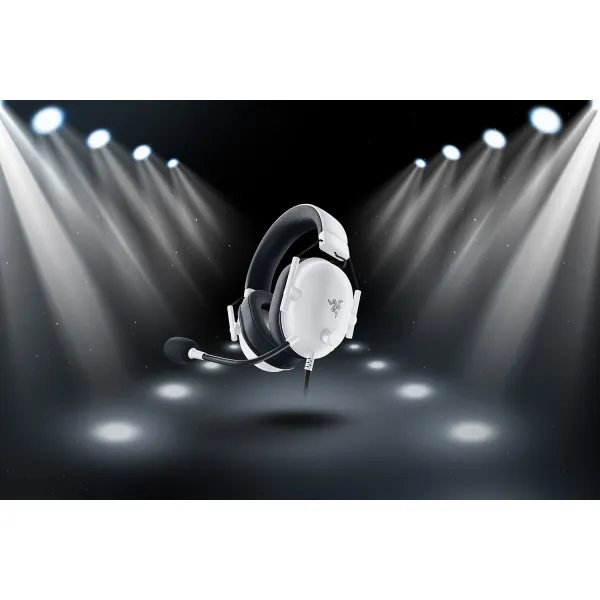 Гарнитура проводная игровая BlackShark V2 X, 7.1, белая Razer (RZ04-03241700-R3M1) - Фото 1