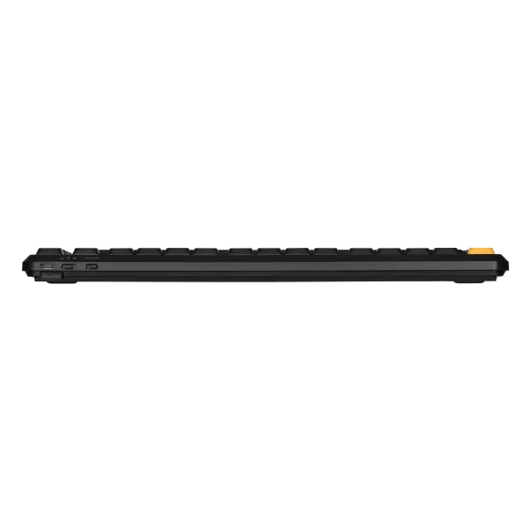 Клавиатура WL/BT/USB-A механическая, RGB, J1, K pro Banana, QMK, Hot-swap, EN/UKR, чёрная Keychron (J1-H4-UA) - Фото 5