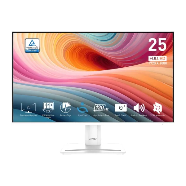 Монітор 24.5" PRO MP251W-E2, IPS, 120Hz MSI (9S6-3PD4CM-028)