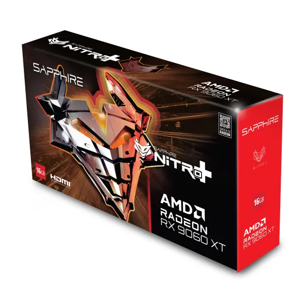 Видеокарта Radeon RX 9060 XT 16GB GDDR6 NITRO+ GAMING OC SAPPHIRE (11350-01-20G) - Фото 8