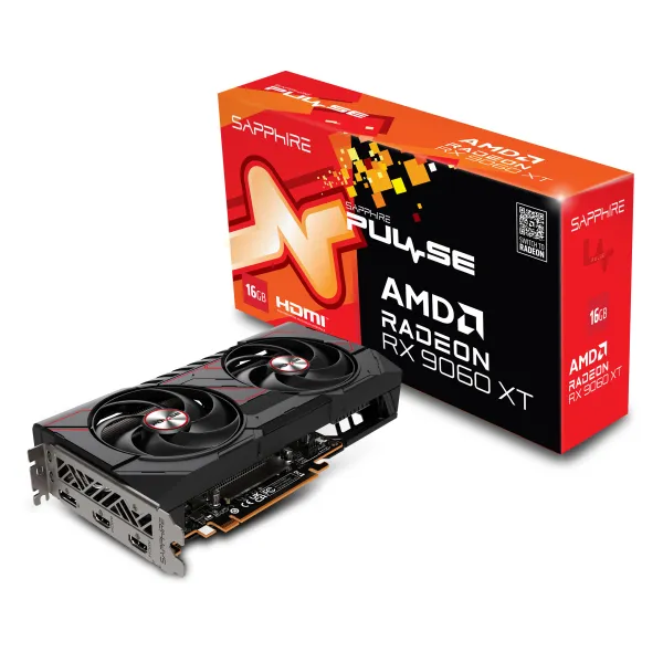 Відеокарта Radeon RX 9060 XT 16GB GDDR6 PULSE GAMING OC SAPPHIRE (11350-03-20G) - Фото 5