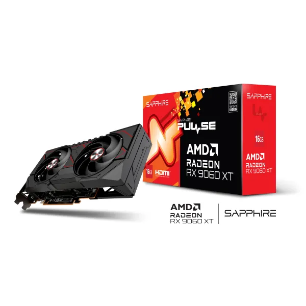 Відеокарта Radeon RX 9060 XT 16GB GDDR6 PULSE GAMING OC SAPPHIRE (11350-03-20G) - Фото 6