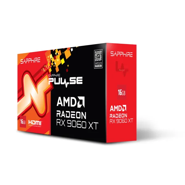 Відеокарта Radeon RX 9060 XT 16GB GDDR6 PULSE GAMING OC SAPPHIRE (11350-03-20G) - Фото 7
