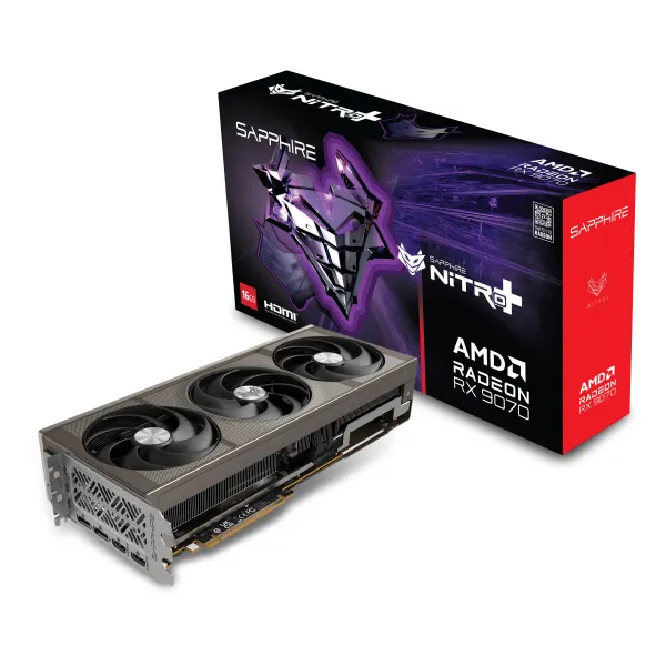 Видеокарта Radeon RX 9070 16GB GDDR6 NITRO+ GAMING OC SAPPHIRE (11349-01-20G) - Фото 6