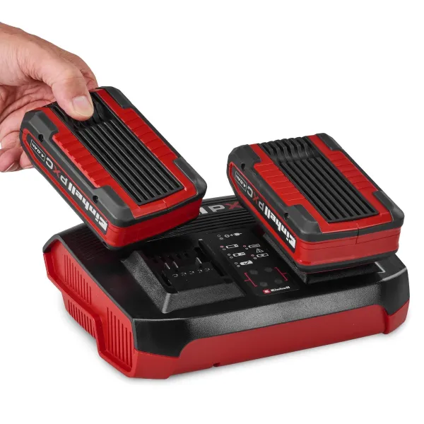 Зарядное устройство для Power X-Twincharger 2x18В 4А Einhell (4512161) - Фото 2