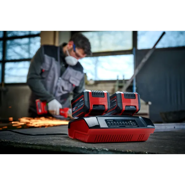 Зарядное устройство для Power X-Twincharger 2x18В 4А Einhell (4512161) - Фото 8