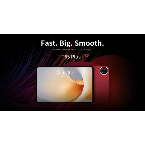 Планшет T65 Plus 13.4" 8ГБ, 256ГБ, LTE, 10000мА•ч, Android, червоний Teclast (6940709687956) - Фото 1